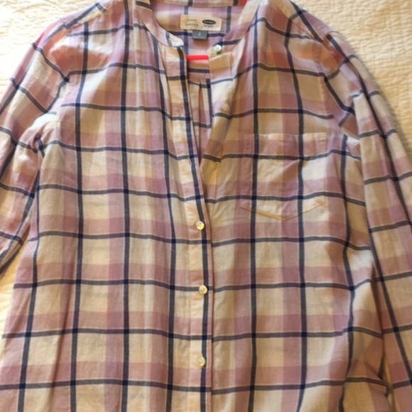 Plaid tunic top from Old Navy - Picture 2 of 4